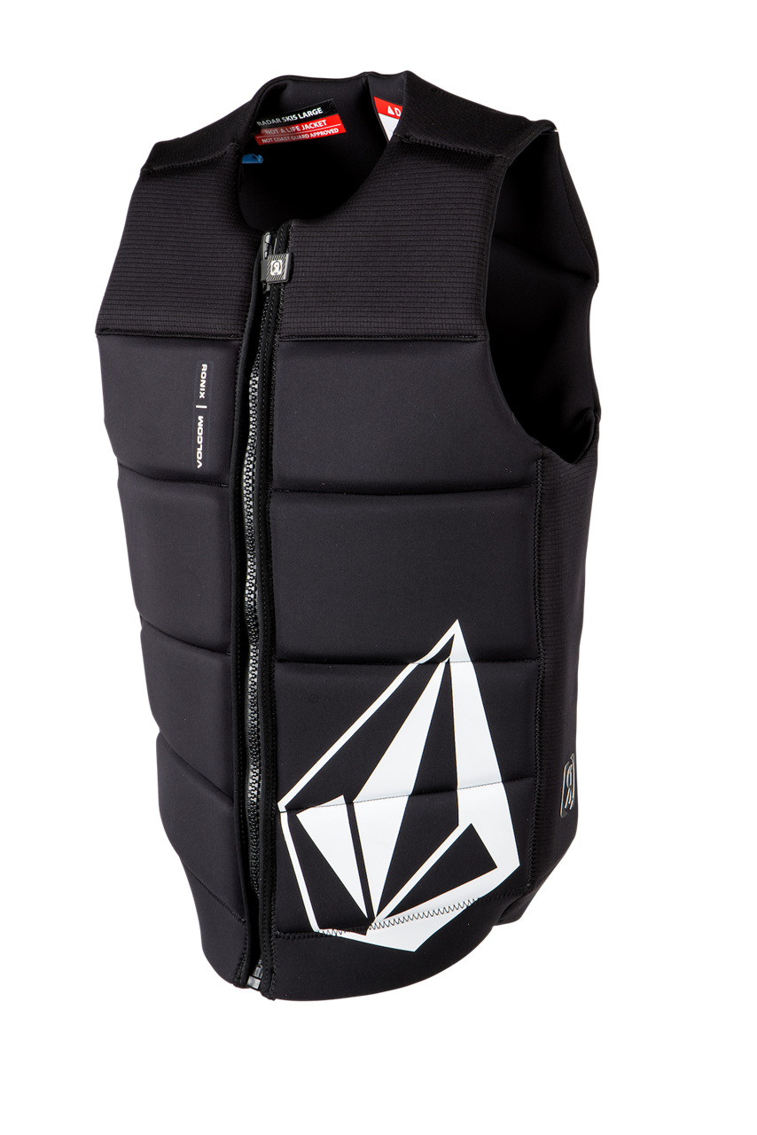 Ronix Vest Volcom CE Approved Impact Vest Black Death Stones