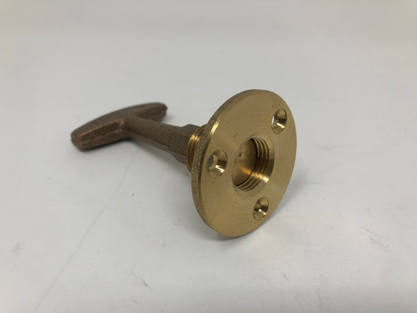 Hull Drain Plug T Handle 1/2" NPT