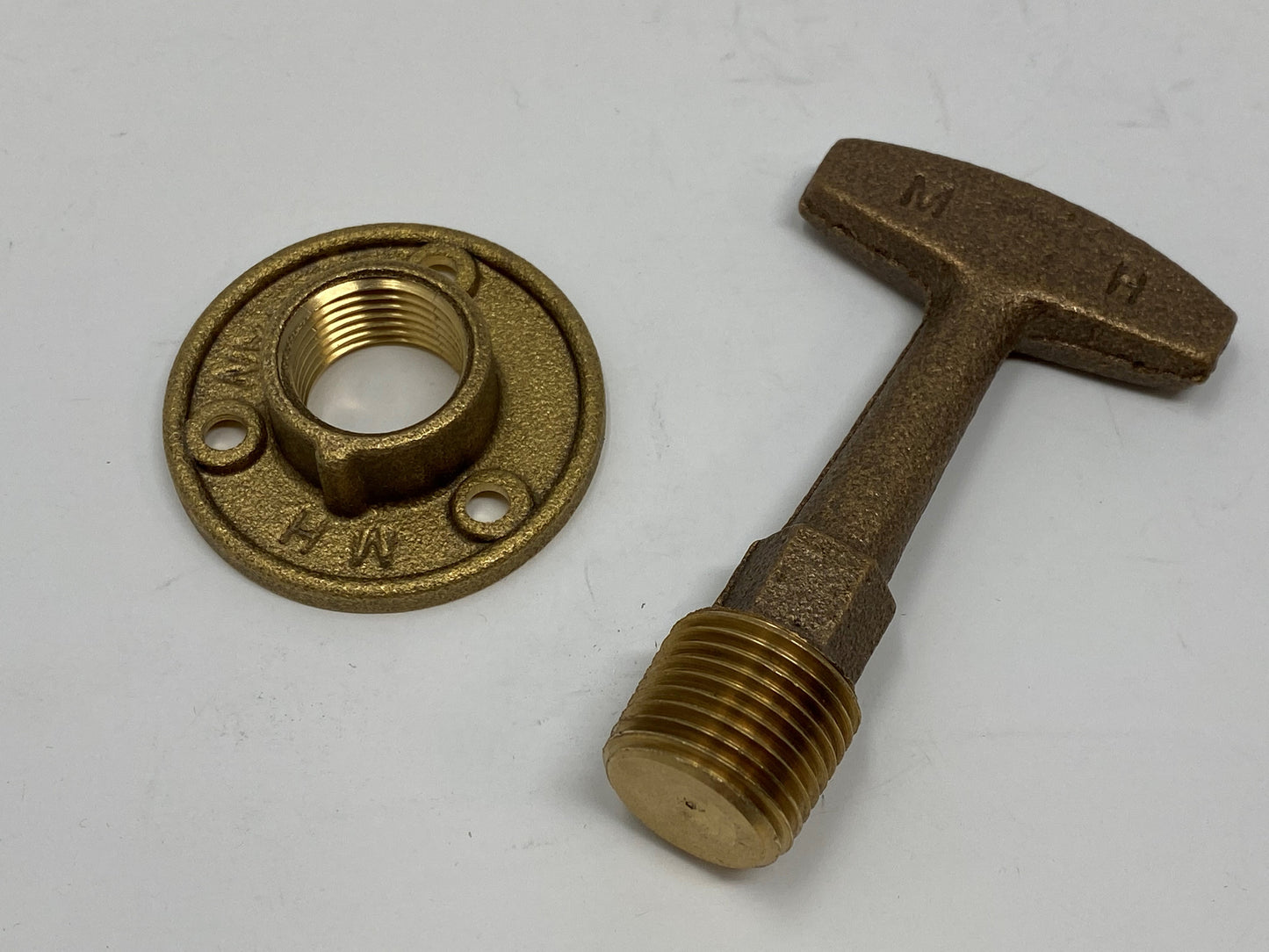 Brass 3/4 Inch NPT T-Plug Drain Plug
