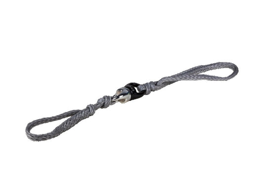 Ronix Rope Spinner - Surf Rope & Mainline Attachment - 2ft Sect. - Silver / Black