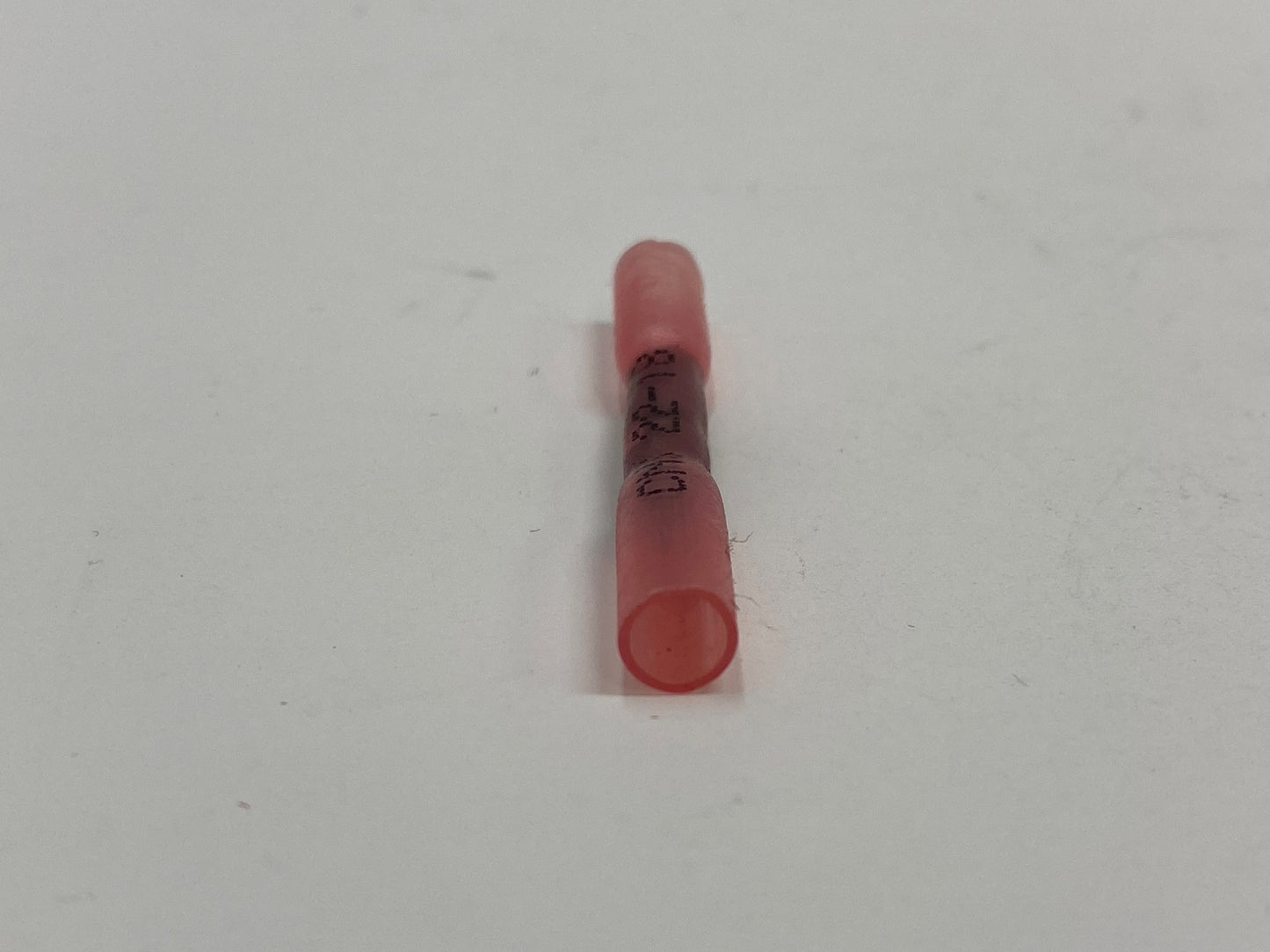 Heat Shrink Butt Splice 22-18 Awg Red