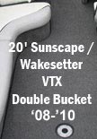 Carpet Saver Malibu Boats 20 Sunscape Wakesetter VTX Dual Cap 08-10