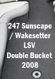 Carpet Saver Malibu Boats 247 Sunscape / Wakesetter LSV Dual Cap 08