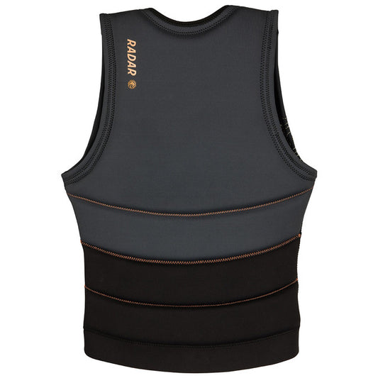 Radar Vest Lyric L - Black/Grey/Coral
