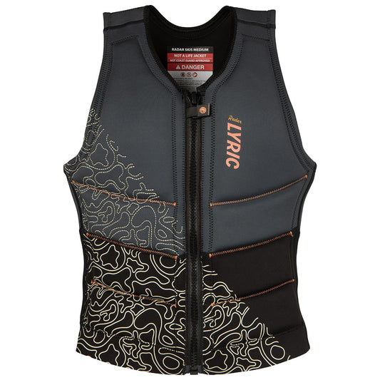 Radar Vest Lyric L - Black/Grey/Coral