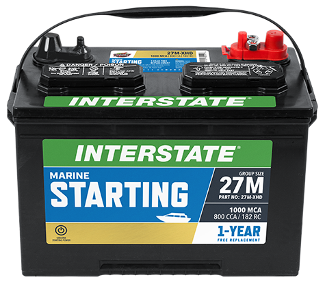 Interstate Battery XHD27 Cranking Marine