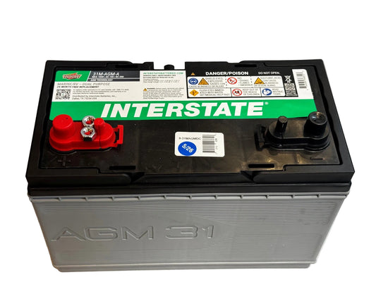Interstate Battery 31M AGM Dual Purpose Marine RV