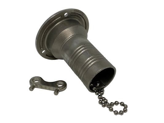 Gas Fill Neck Complete Keyed Cap