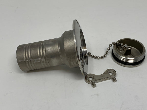 Gas Fill Neck Complete Keyed Cap