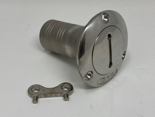 Gas Fill Neck Complete Keyed Cap