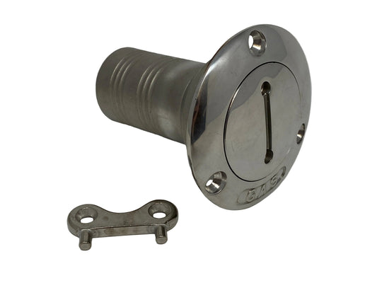 Gas Fill Neck Complete Keyed Cap