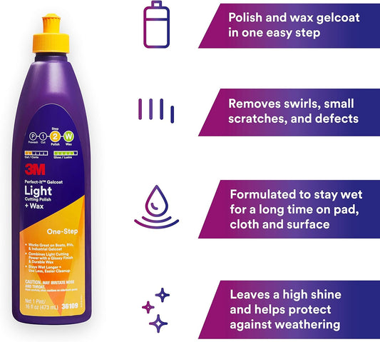 3M Marine Perfect-It cut LIGHT 16 ounce