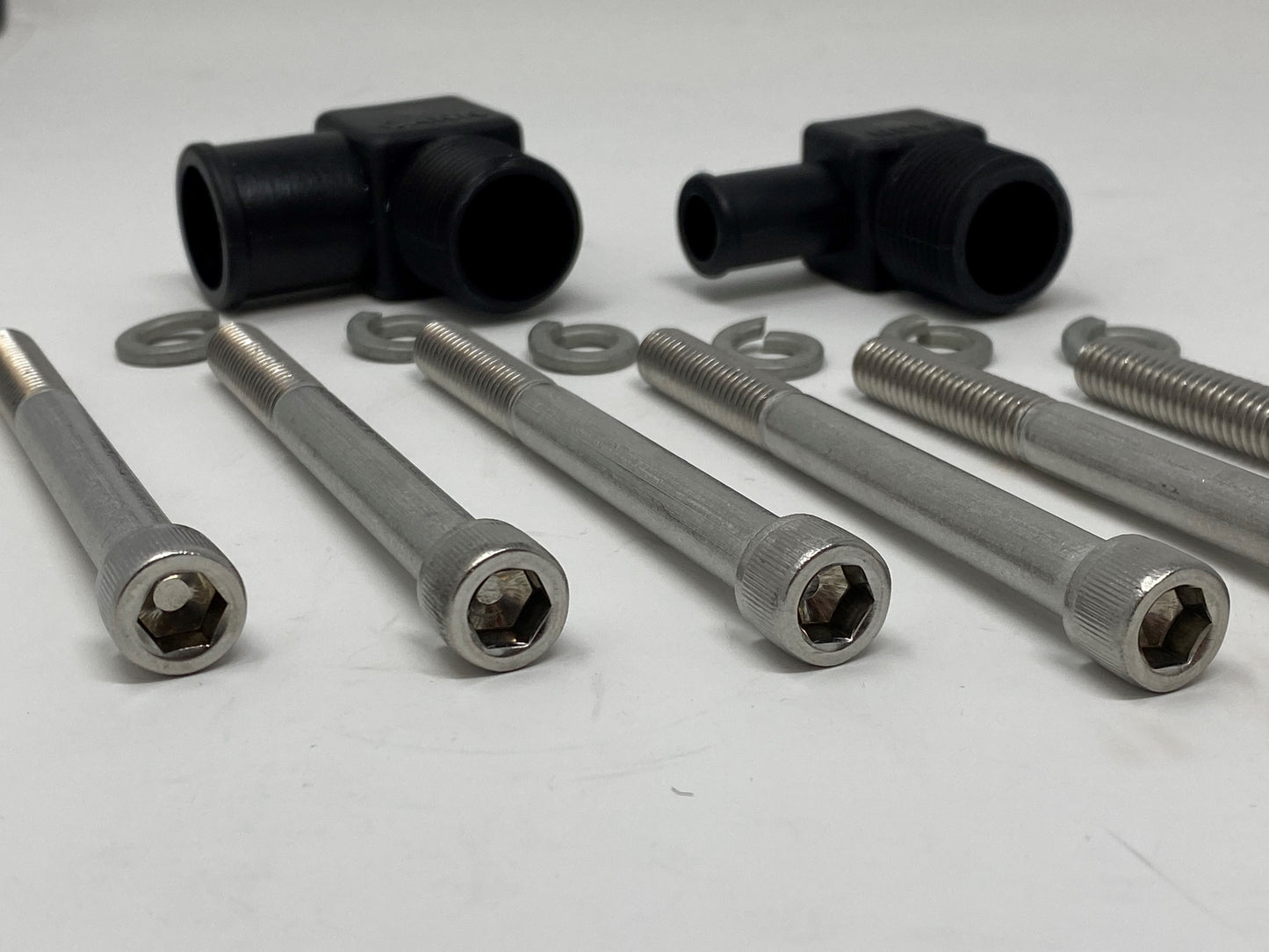 Indmar Cast Iron Exhaust Manifold Base Hardware Kit
