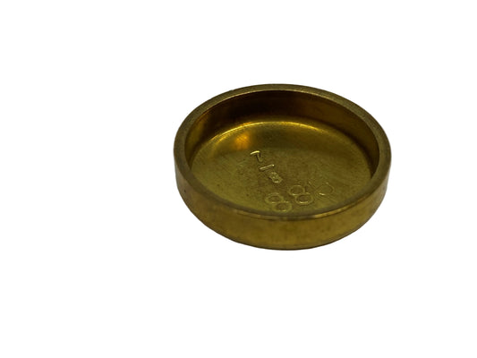 Indmar Engine Block Casting Plug 7-8" Brass