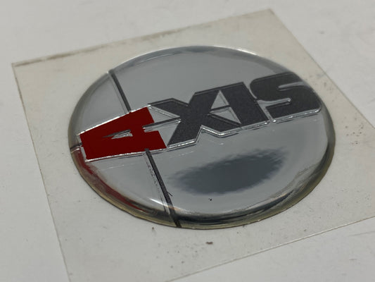 Decal Axis Boats 1-3/4" Steering Wheel Hub Decal