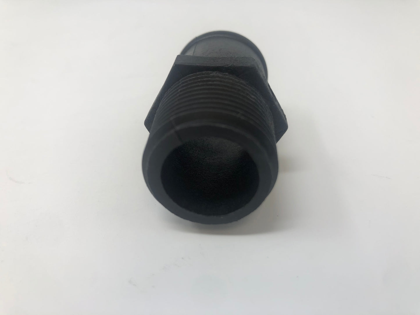 Indmar Exhaust Fitting Nylon Straight 3/4" NPT x 1" Barb