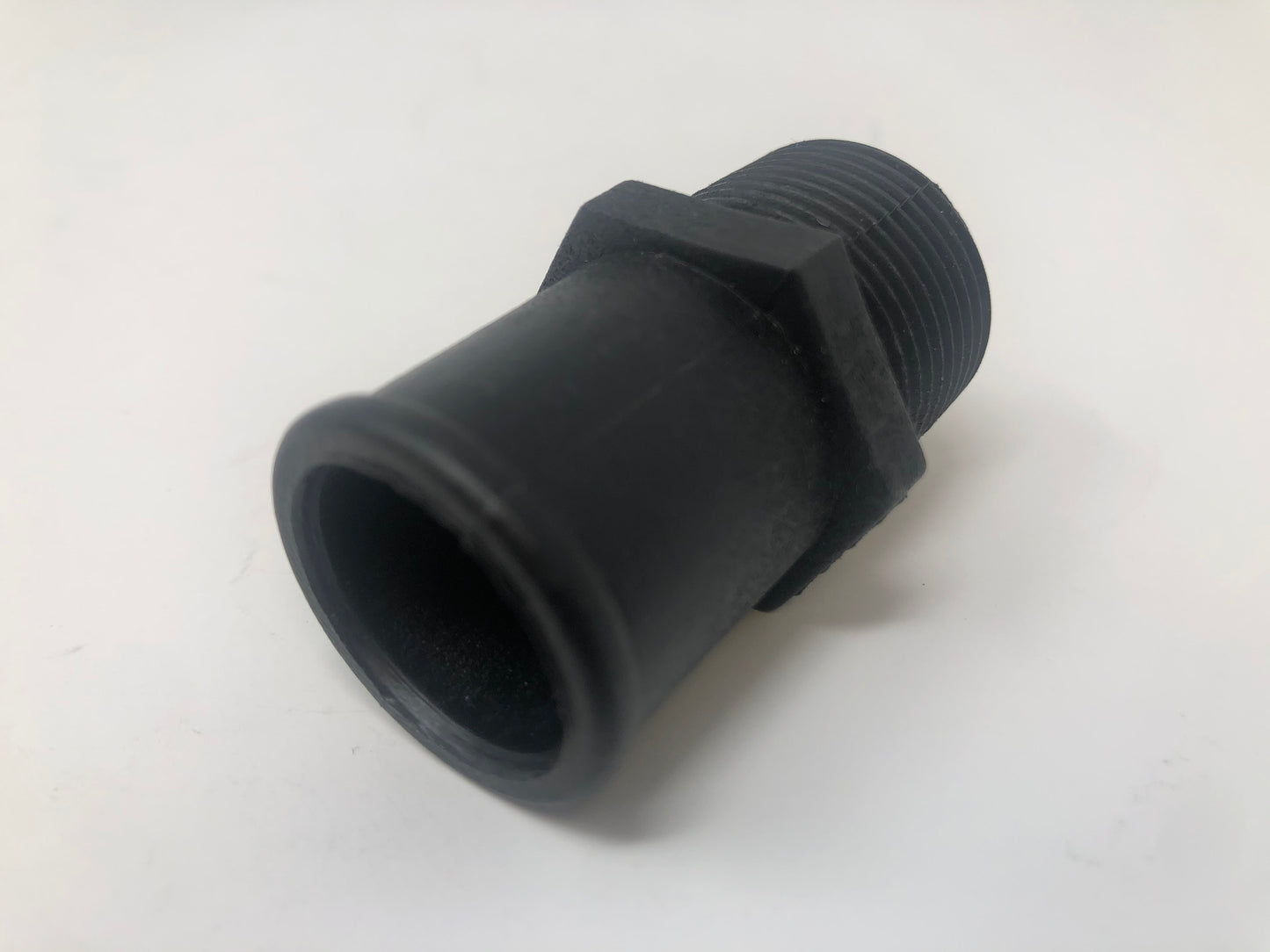 Indmar Exhaust Fitting Nylon Straight 3/4" NPT x 1" Barb