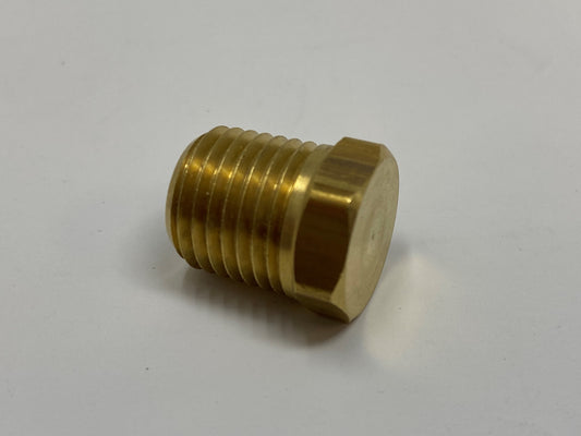 Indmar Engine Drain Plug Brass 1/4" NPT Fitting