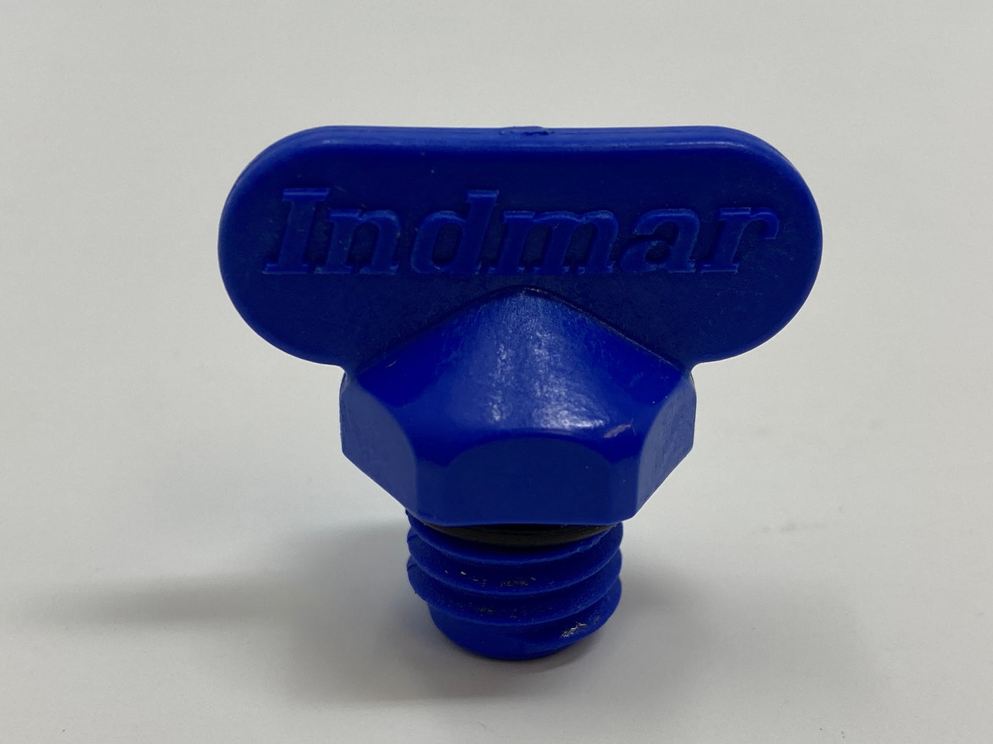 Indmar Drain Plug Blue 1/2" Petcock