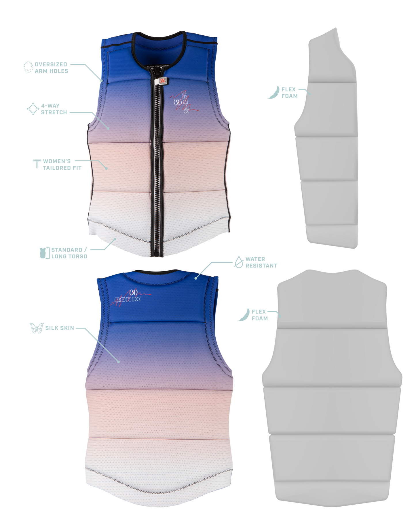 Ronix Coral Women's Impact Vest 2025