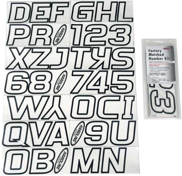 Hardline 700 Reg Kit BLBLK700