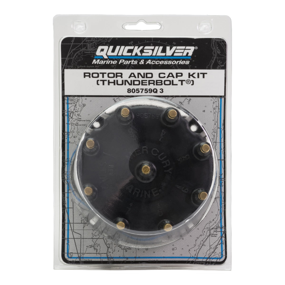 Quicksilver 805759Q3 Thunderbolt Distributor Cap and Rotor Kit