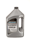 Quicksilver 25W-40 Synthetic Blend Marine Engine Oil - Gallon