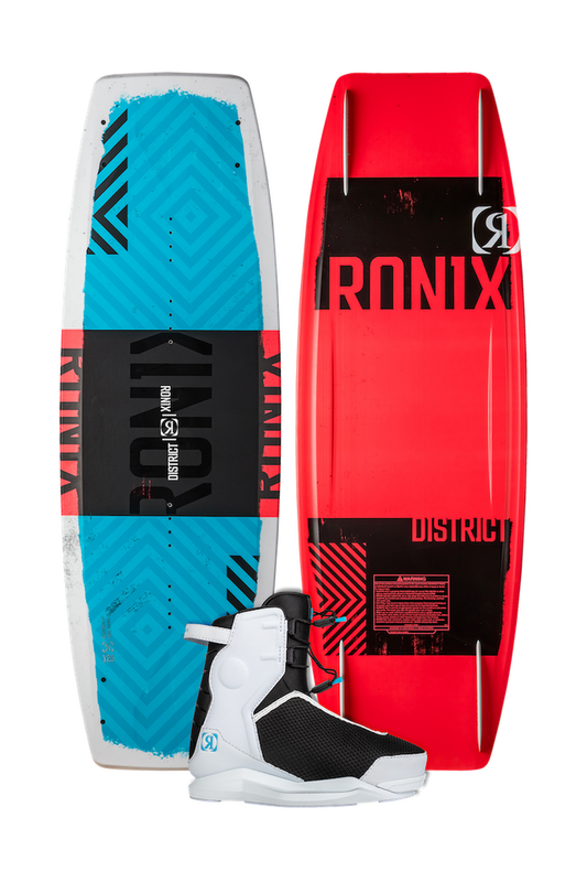 Ronix District w/ Vision Pro - Kids Wakeboard Package 2026