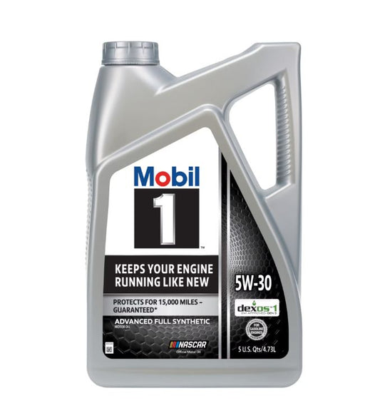 Mobil 1 5W30 Dexos Full Synthetic 5 Quart Botle