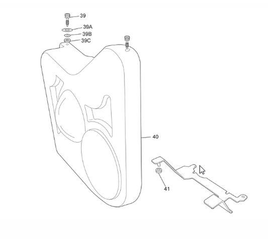 PCM Belt Cover 6.0L LY6