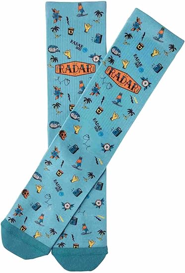 Radar Crew Socks Ski Vibes OSFM