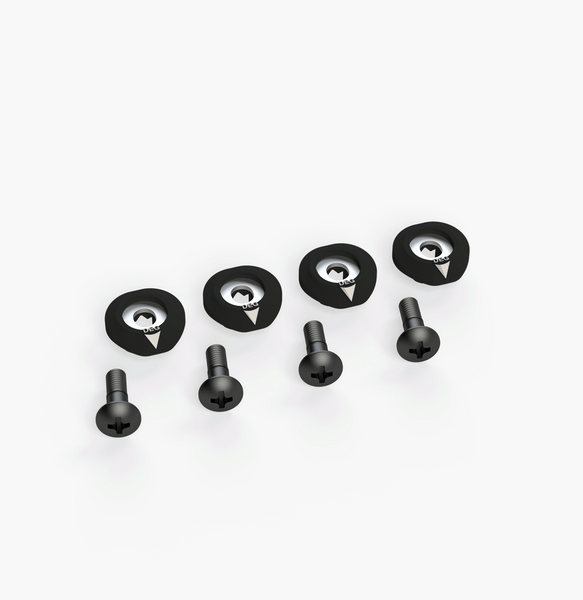 Ronix Baseless Boot Hardware M6 Set of 4 Black (2010-2018)