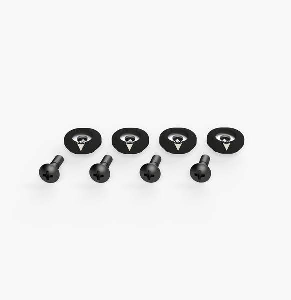 Ronix Baseless Boot Hardware M6 Set of 4 Black (2010-2018)