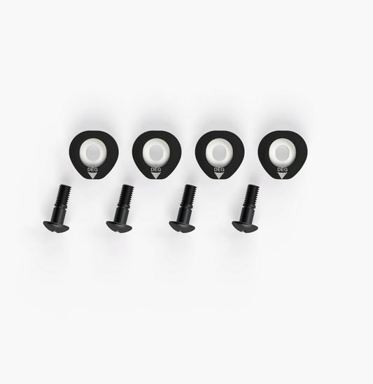 Ronix Baseless Boot Hardware M6 Set of 4 Black (2010-2018)