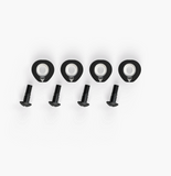 Ronix Baseless Boot Hardware M6 Set of 4 Black (2010-2018)