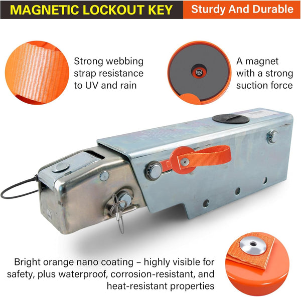 Trailer UFP Magnetic Lock Out Key