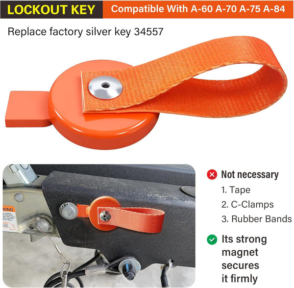 Trailer UFP Magnetic Lock Out Key
