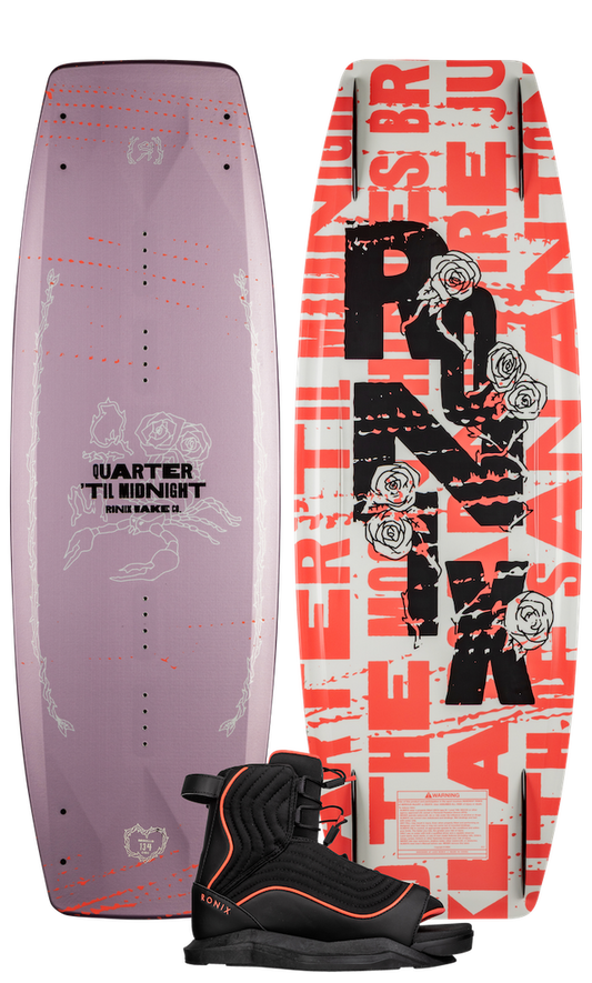 Ronix Quarter 'Til Midnight w/ Luxe Women's Wakeboard Package 2026