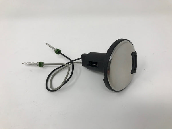 Attwood Stern Light Base with Stainless Steel 2-1/4" Round Flip Cover