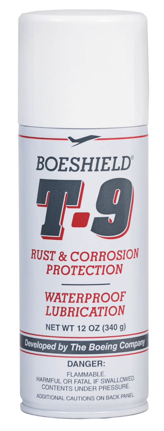 Boeshield T-9 Lubricant & Corrosion Protection Spray – 12 oz Aerosol
