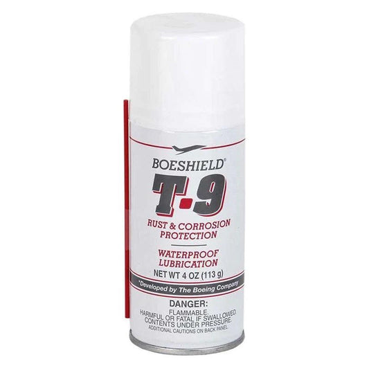 Boeshield T-9 Waterproof Lubricant & Corrosion Protection Spray – 4 oz Aerosol