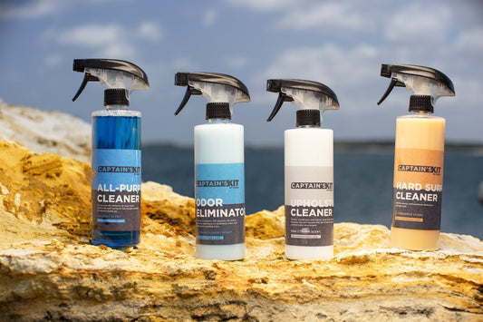Ronix Captain's Kit 4pack 16oz Cleaners (Upholstery, Hard Surface, Odor Elim., All Purpose) 2023