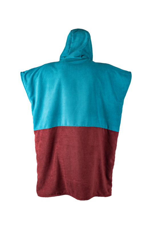 Ronix Change Poncho - Sea Blue/Maroon