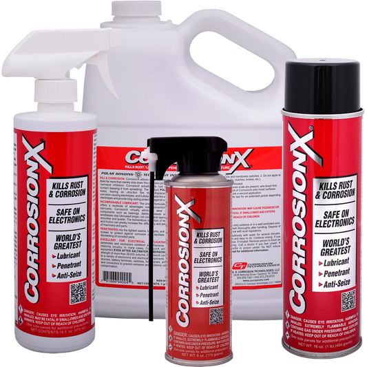CorrosionX Corrosion Protection & Lubricant Spray – 6 oz Aerosol