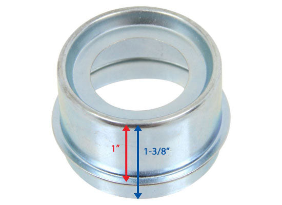 Dexter Axle EZ Lube 1.986" OD Metal Grease Cap