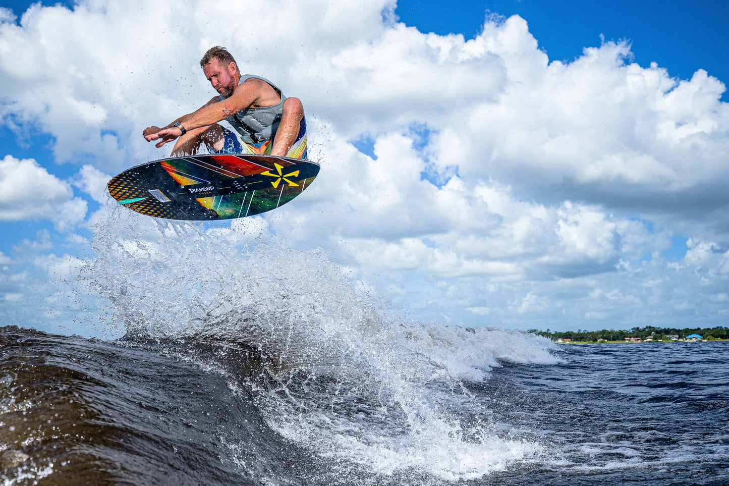 Phase 5 Diamond Turbo Wakesurf Board 2025
