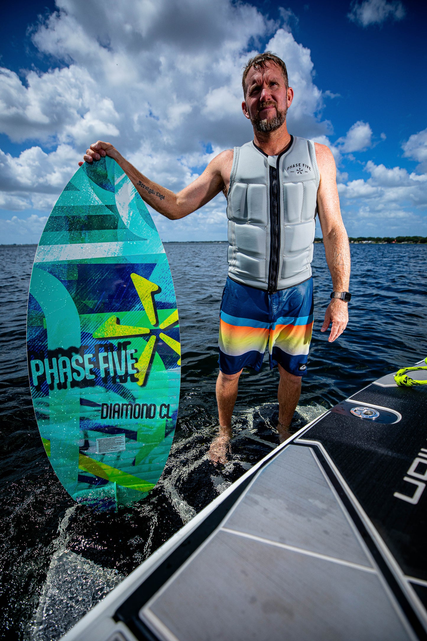 Phase 5 Diamond CL Wakesurf Board 2025