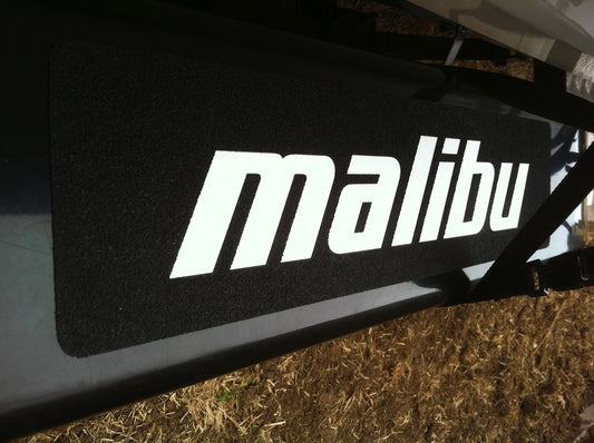 Trailer Non-Skid Malibu Text Fender Protection 24"