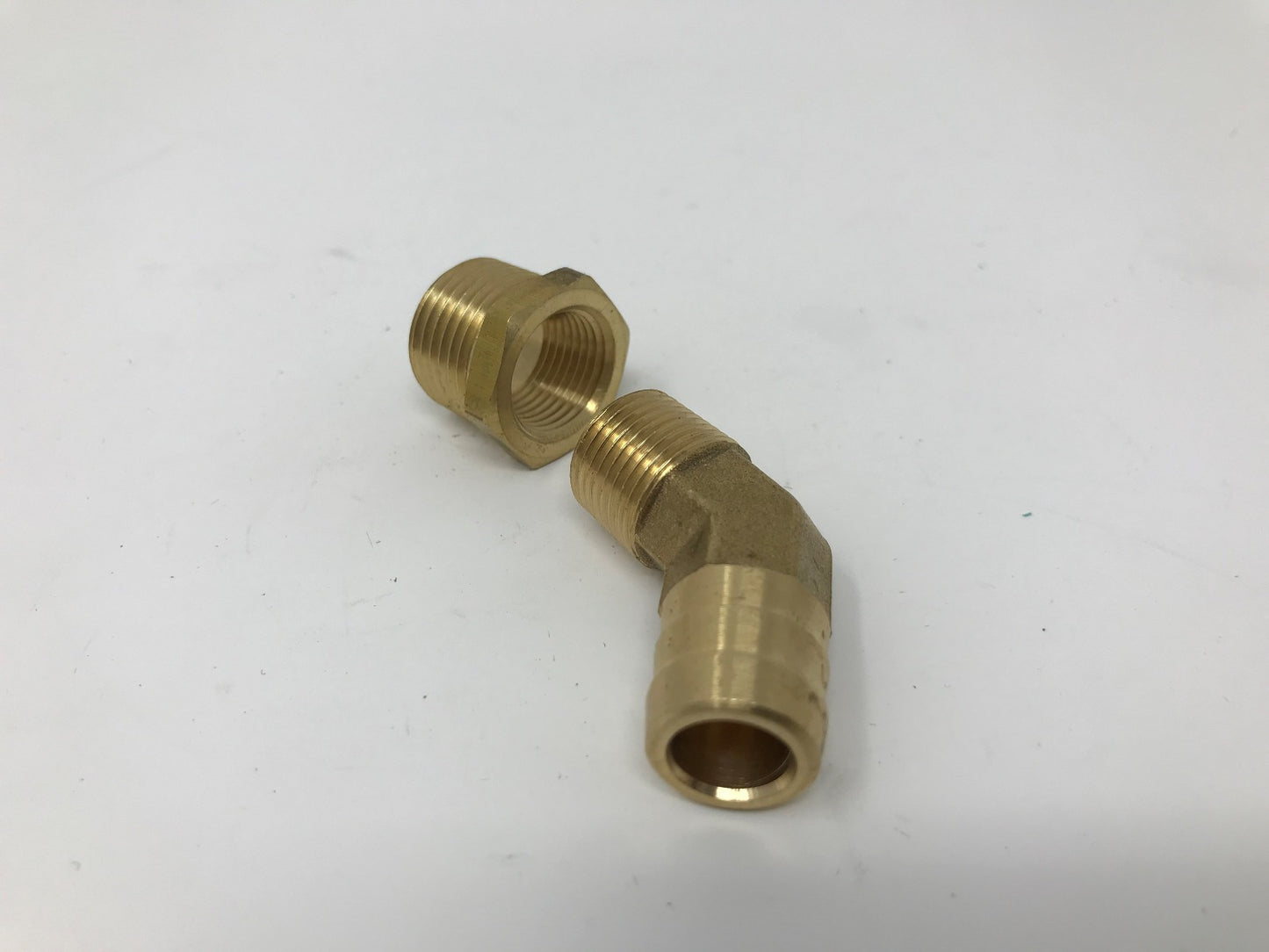 Heater Craft 45 Degree Brass Water Hose Engine Block Fitting