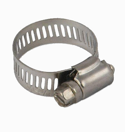 Hose Clamp #12 Marine All SS Fits Dia. 11/16" to 1-1/4"